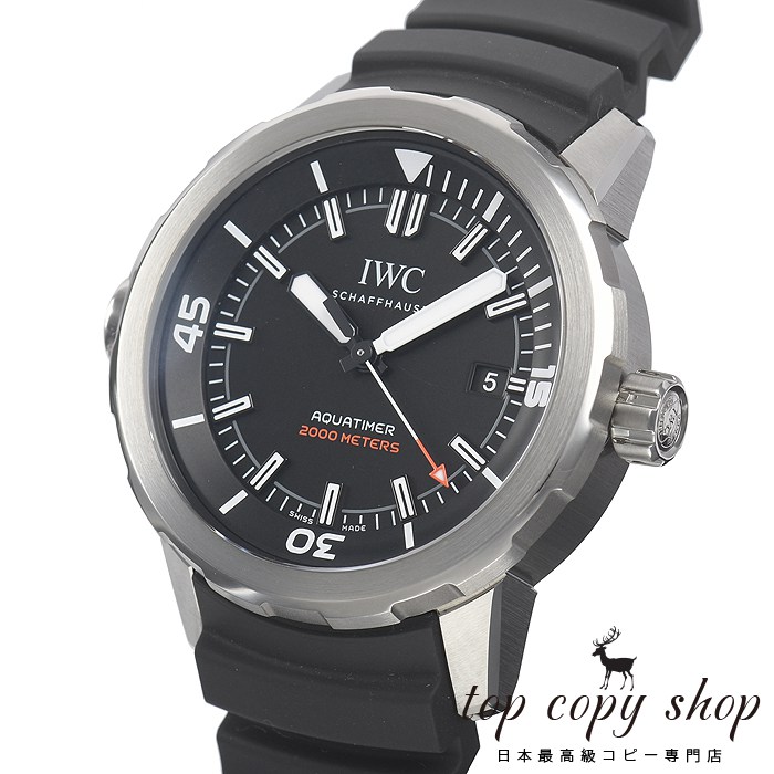 ★箱・保証書付き【IWC SCHAFFHAUSEN】IWC アクアタイマー 2000メーターズ デイト IW329101 自動巻き メンズ 【2210】